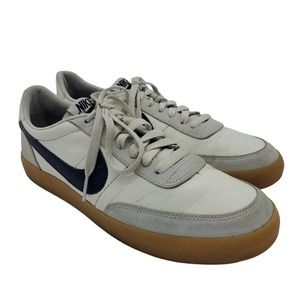 Nike Men's 10 Killshot 2 Leather Sail Navy Gum Yellow Sail White 432997 107